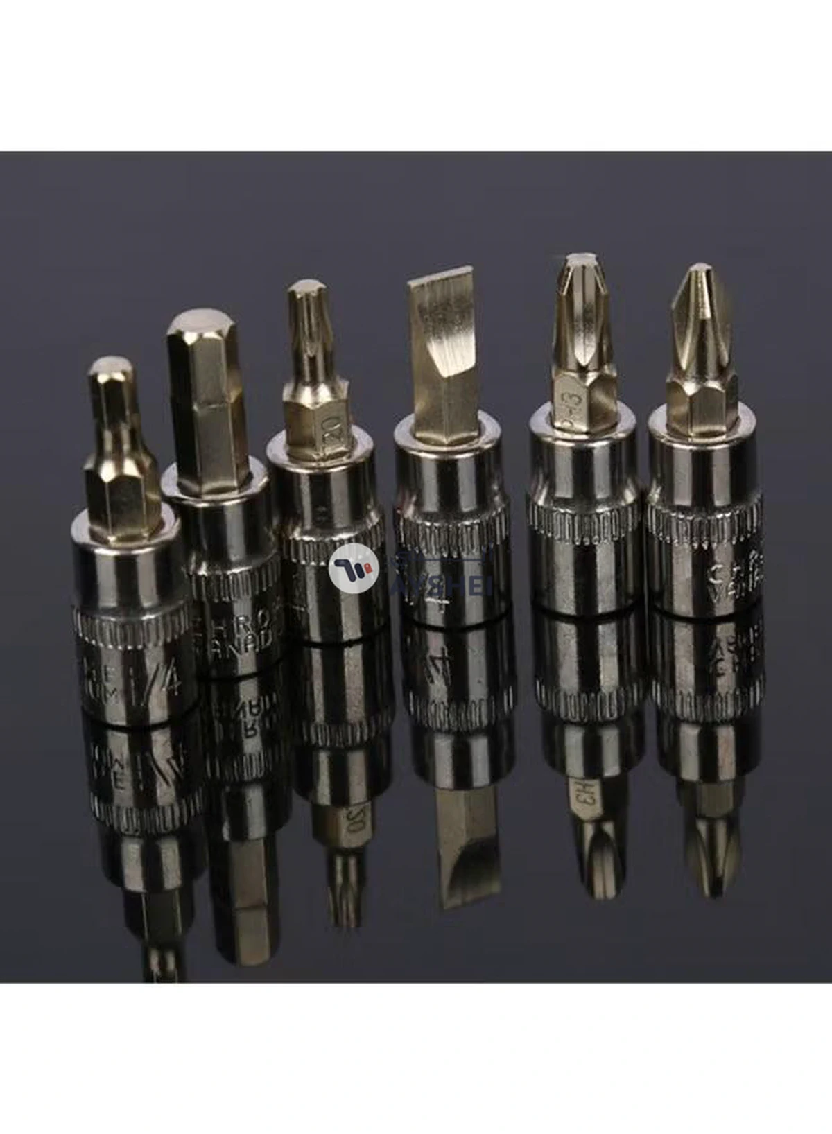 Generic 46-Piece Compact And Convenient Quick Ratchet Sleeve Auto Repair Tool Set-1-1