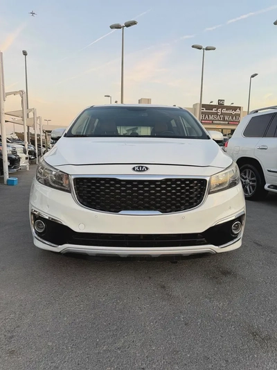 Kia Carnival 2016, white, full option-0