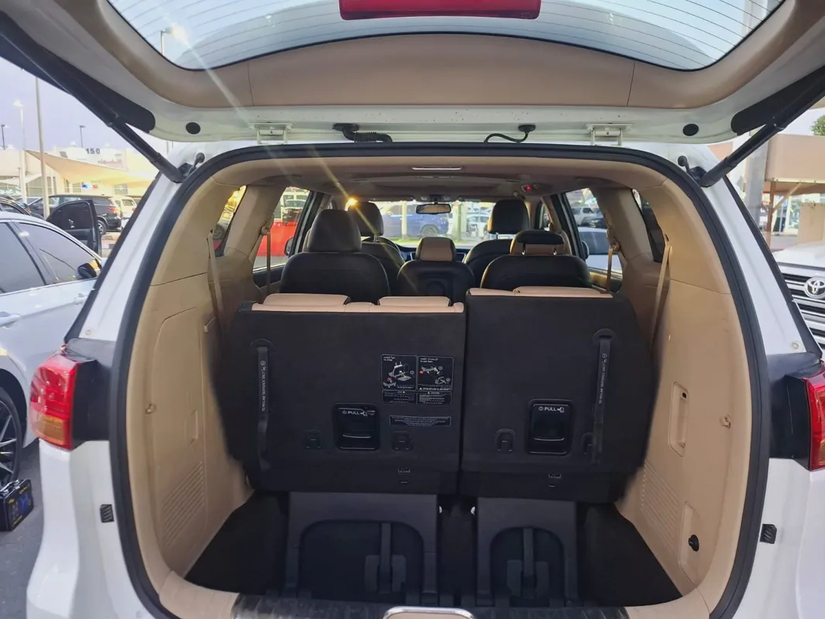 Kia Carnival 2016, white, full option-18-18