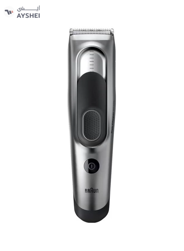BRAUN Hair Clipper Silver/Black 6.06x2.2 x8.66inch