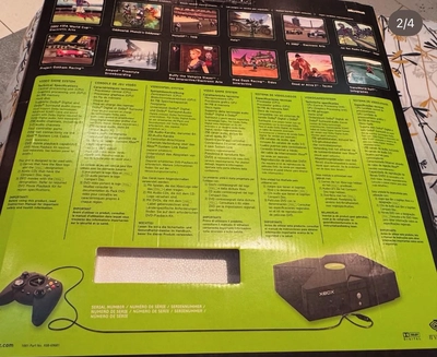Boxed Microsoft Original XBOX pal Console-3