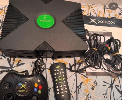 Boxed Microsoft Original XBOX pal Console-1