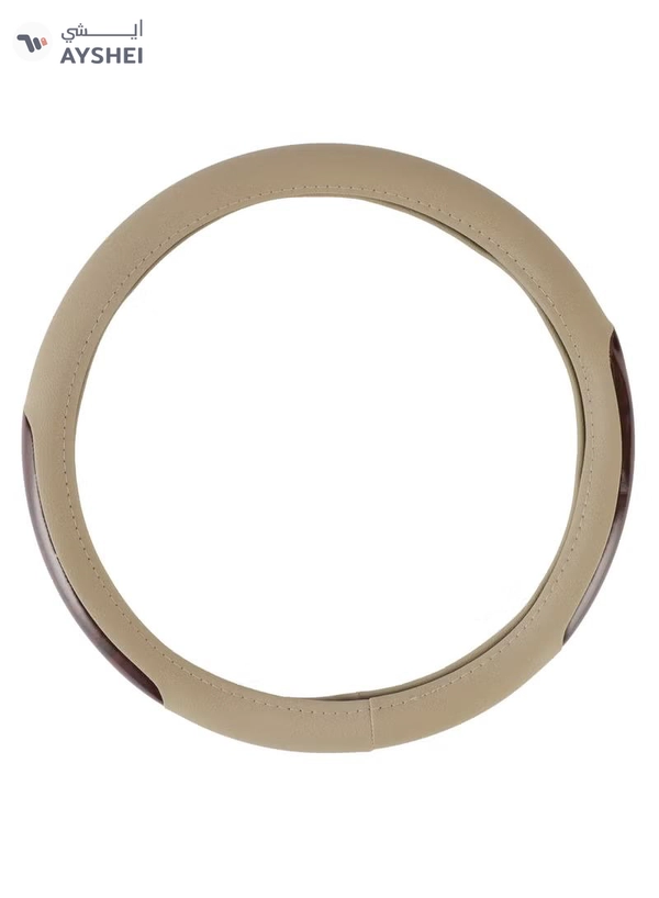 Epsilon Steering Wheel Cover- EPS1229 Size M With Leather Touch for Improved Control 
