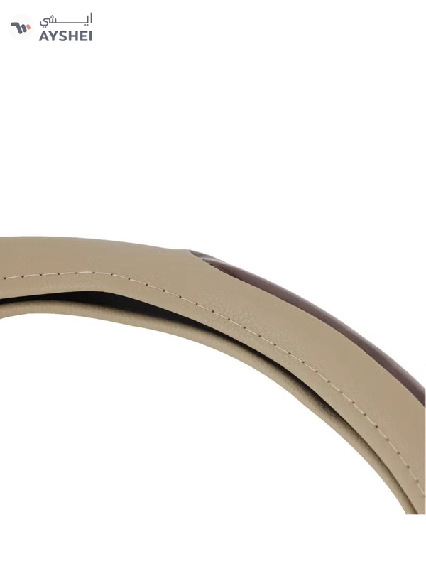 Epsilon Steering Wheel Cover- EPS1229 Size M With Leather Touch for Improved Control 
