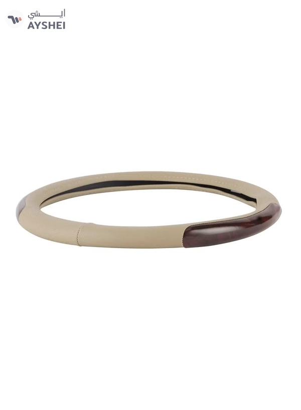 Epsilon Steering Wheel Cover- EPS1229 Size M With Leather Touch for Improved Control 