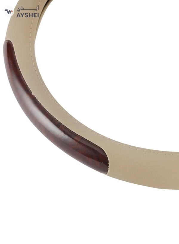 Epsilon Steering Wheel Cover- EPS1229 Size M With Leather Touch for Improved Control 