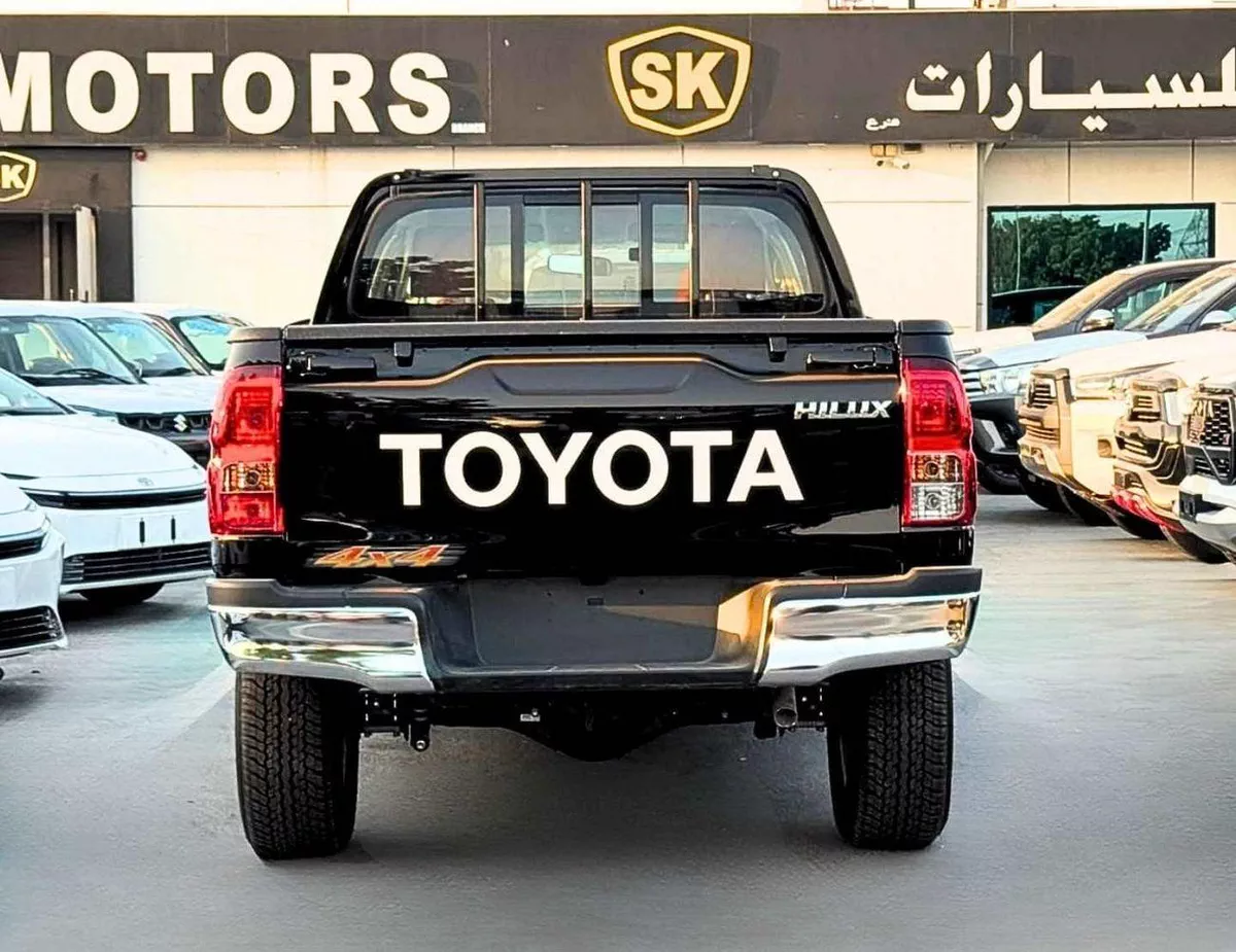 Toyota Hilux GLX DOUBLE CABIN || 2.7L PETROL A/T 4WD / MANUAL AC / FR&RR CHROME BUMPERS WITH HUK (CODE # HPAME)-2-0