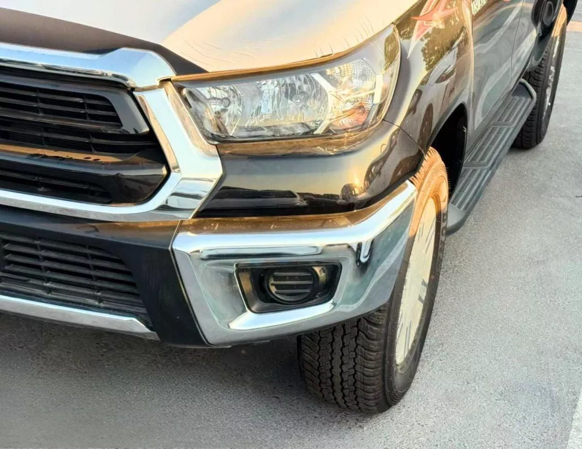 Toyota Hilux GLX DOUBLE CABIN || 2.7L PETROL A/T 4WD / MANUAL AC / FR&RR CHROME BUMPERS WITH HUK (CODE # HPAME)-5-0