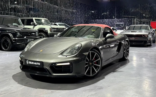 Porsche Boxster GTS 2015 | Original Paint | GCC | Full Porsche Service History
