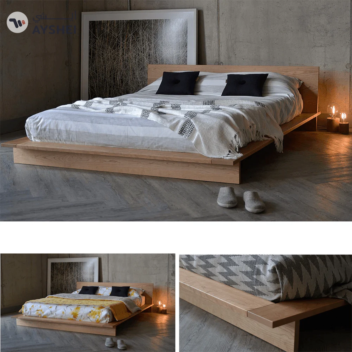 Oregan Low Bed, Ash Veneer-6-6
