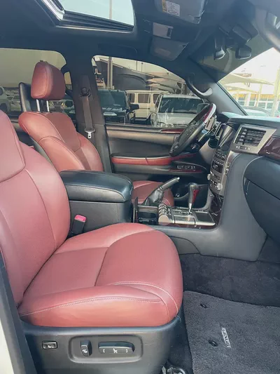 لكزس LX570 ابيض Lexus LX 570 Sport 2014 GCC Specs - Pristine Condition-16