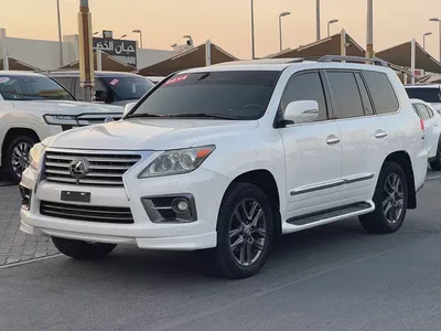 لكزس LX570 ابيض Lexus LX 570 Sport 2014 GCC Specs - Pristine Condition-1