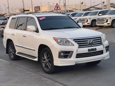 لكزس LX570 ابيض Lexus LX 570 Sport 2014 GCC Specs - Pristine Condition-7