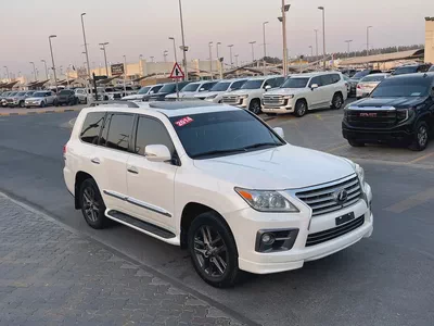 لكزس LX570 ابيض Lexus LX 570 Sport 2014 GCC Specs - Pristine Condition-8