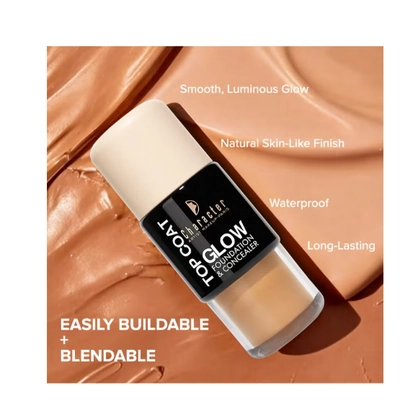 Character Top Coat Glow Foundation And Concealer-1