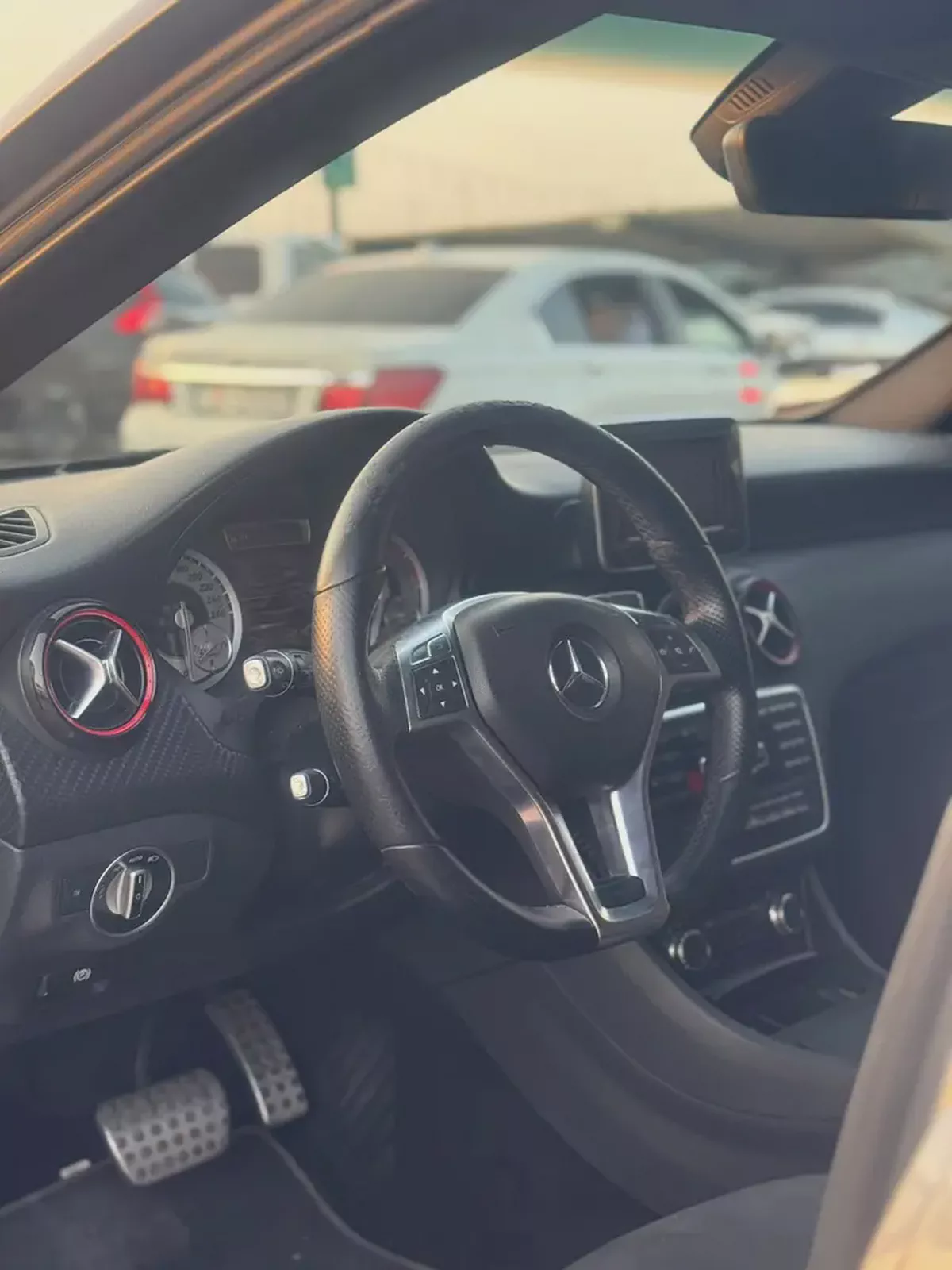 مرسيدس بنز A250 مواصفات خليجية 2014 بحالة جيدة-9-9