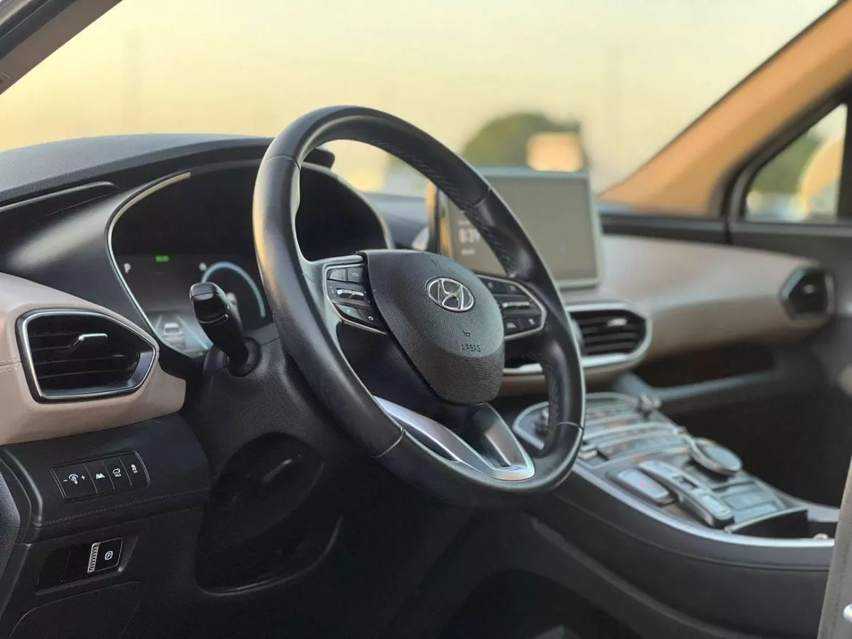 Hyundai Santa Fe SMART 2022 Hyundai Santa Fe Full Option 2.5L V4 -Panoramic Sunroof - Leather Seat - Rear Camera-10-0