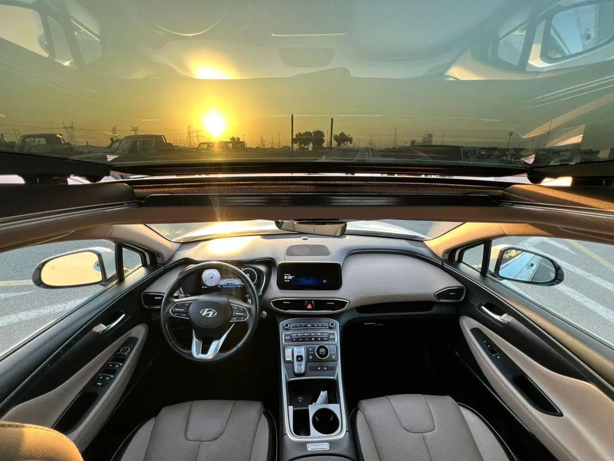 Hyundai Santa Fe SMART 2022 Hyundai Santa Fe Full Option 2.5L V4 -Panoramic Sunroof - Leather Seat - Rear Camera-14-0