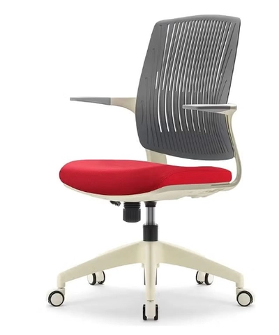 NAVODESK Ergonomic Office Chair Red/Black/White-1