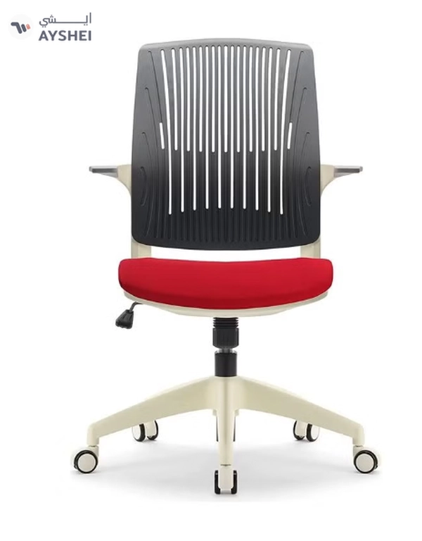 NAVODESK Ergonomic Office Chair Red/Black/White