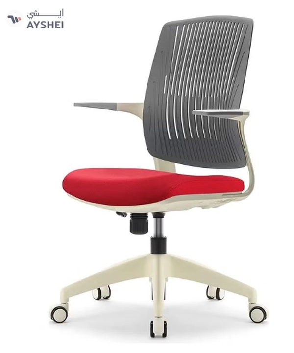 NAVODESK Ergonomic Office Chair Red/Black/White