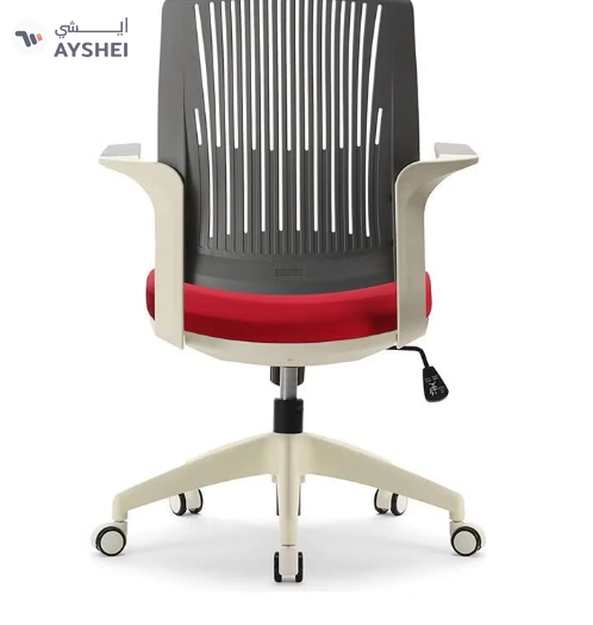 NAVODESK Ergonomic Office Chair Red/Black/White-3-3