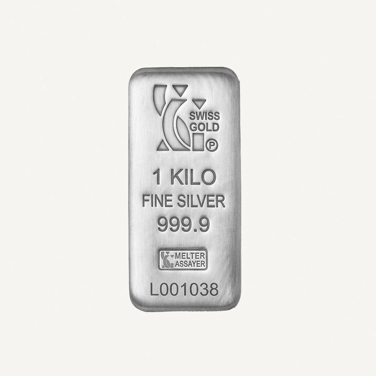 999.9 1 KG SWISS SILVER BAR-0-0