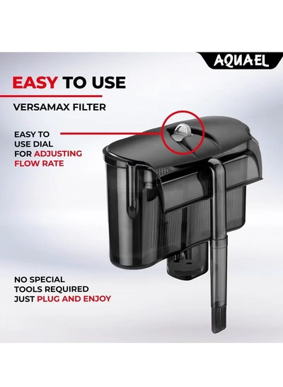 AQUARIUM Aquael VersaMax 3 External Filter [Max Flow:1200 l/h] For 80-300 Litres Aquarium-3