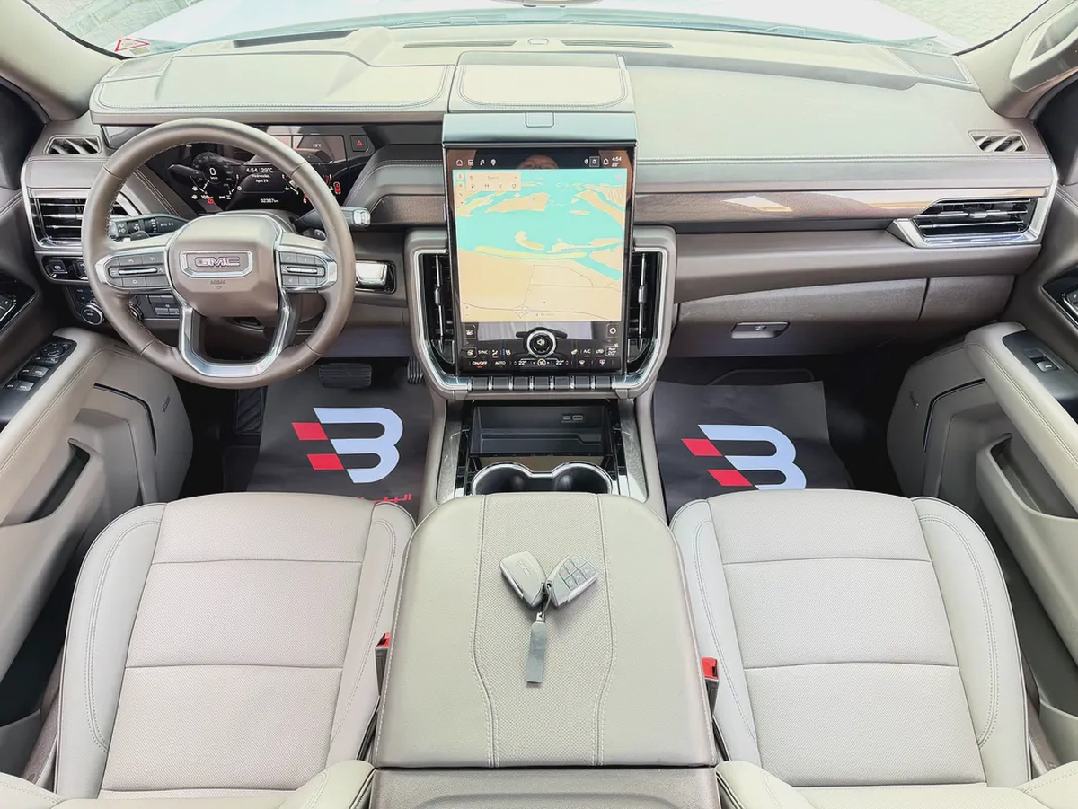 جي ام سي يوكن اليفيشن اكس ال ابيض / بيج خليجي بن حموده 2025 GMC Yukon Elevation XL - GCC Specs