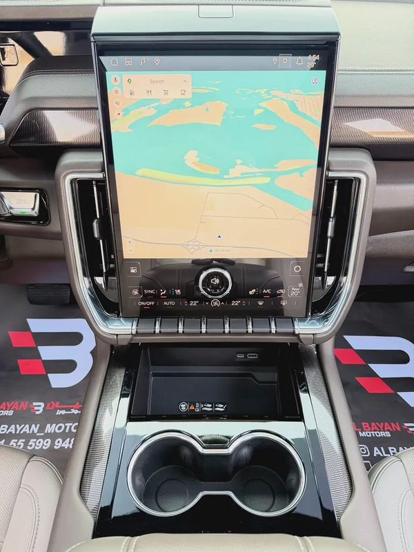 جي ام سي يوكن اليفيشن اكس ال ابيض / بيج خليجي بن حموده 2025 GMC Yukon Elevation XL - GCC Specs