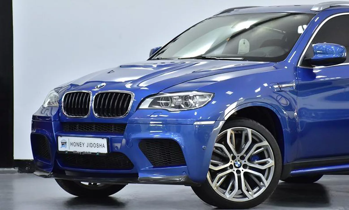 BMW X6 M ( 2013 Model ) in Blue Color GC...-11-11