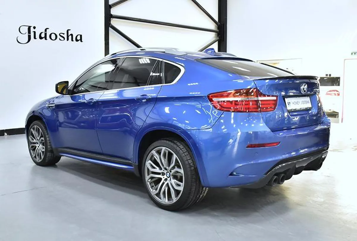 BMW X6 M ( 2013 Model ) in Blue Color GC...-4-4