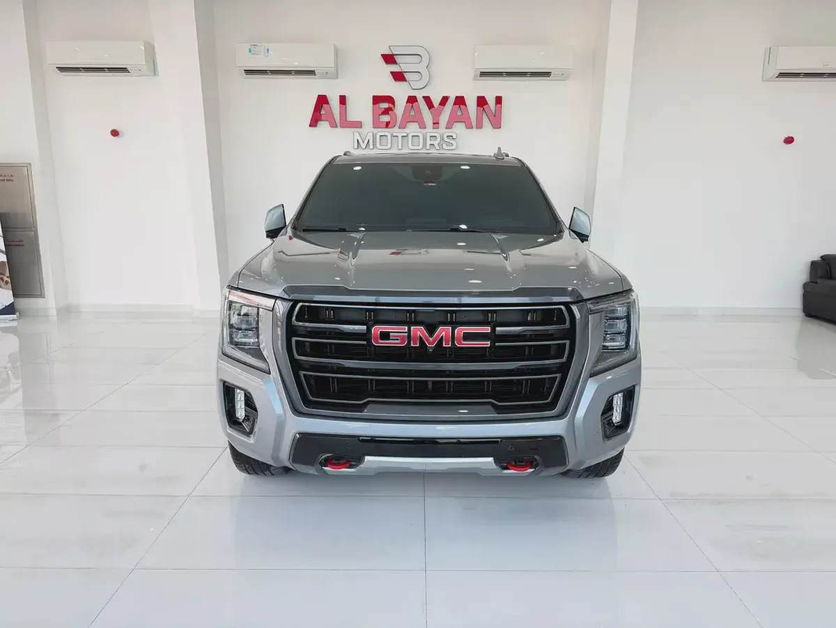 جي ام سي يوكون AT4 رمادي / اسود 2023 (بن حمودة)-4-4