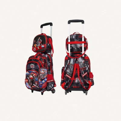 PARAJOHN StarKids Character School bag -Red-4