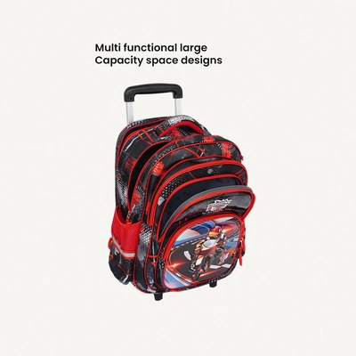 PARAJOHN StarKids Character School bag -Red-2