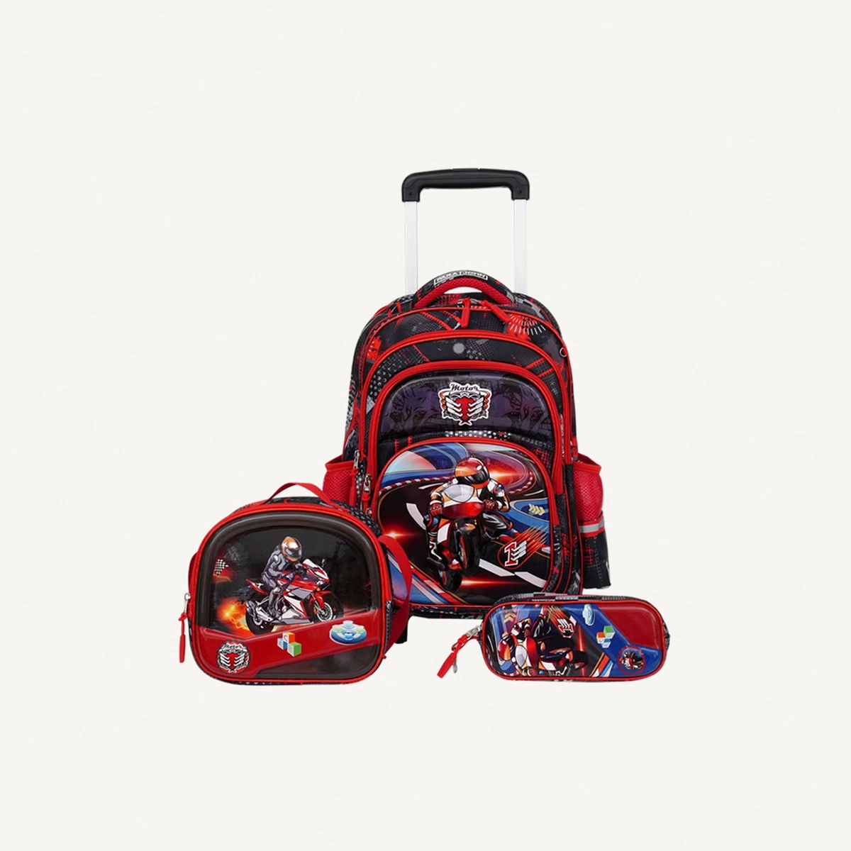PARAJOHN StarKids Character School bag -Red