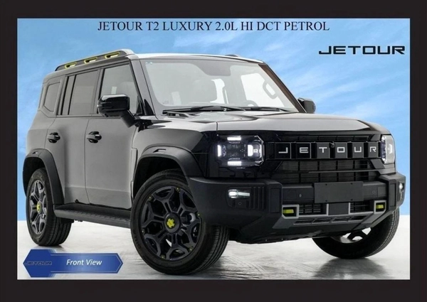Jetour T2 #Am JETOUR T2 LUXURY 2.0L HI DCT PTR 2025 Export Only