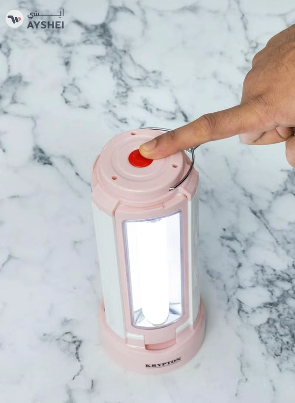 Krypton Rechargeable LED Lantern- KNE5178- Energy Efficient Design/ USB and Power Bank