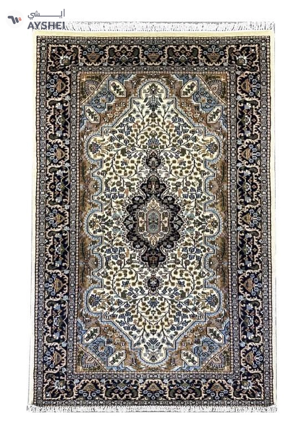 Antique handmade pashmina woolen carpet