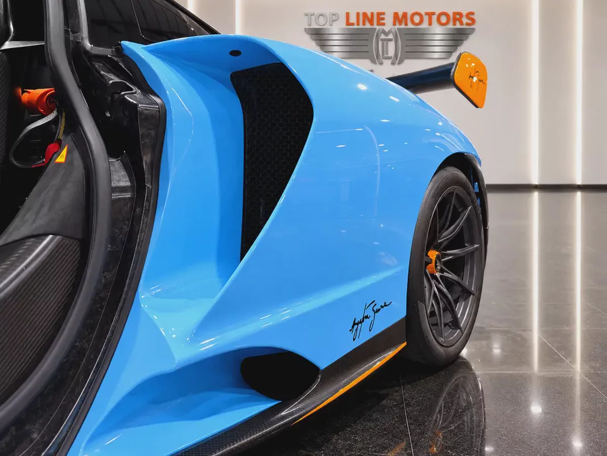 MCLAREN SENNA, GCC, UNDER DEALER WARRANTY, MSO SPCIAL COLOUR, NO PAINT-10-10