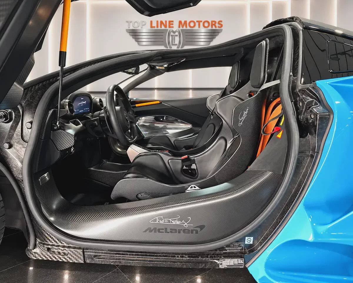 MCLAREN SENNA, GCC, UNDER DEALER WARRANTY, MSO SPCIAL COLOUR, NO PAINT-14-14