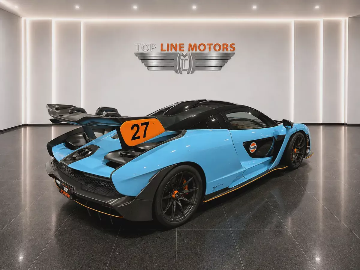 MCLAREN SENNA, GCC, UNDER DEALER WARRANTY, MSO SPCIAL COLOUR, NO PAINT-7-7
