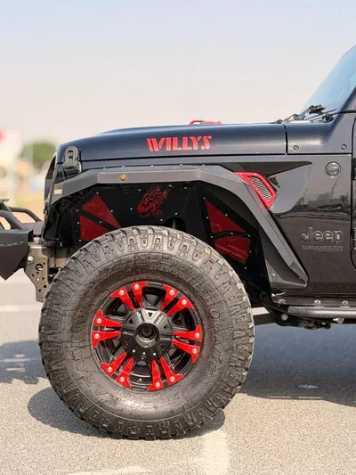 Jeep Wrangler Unlimited SPORT PLUS Willys Wheeler 3.6L A/T (4 Door)-7