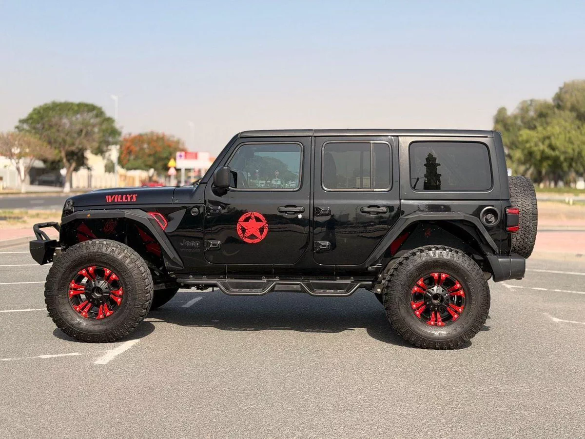 Jeep Wrangler Unlimited SPORT PLUS Willys Wheeler 3.6L A/T (4 Door)-8-0