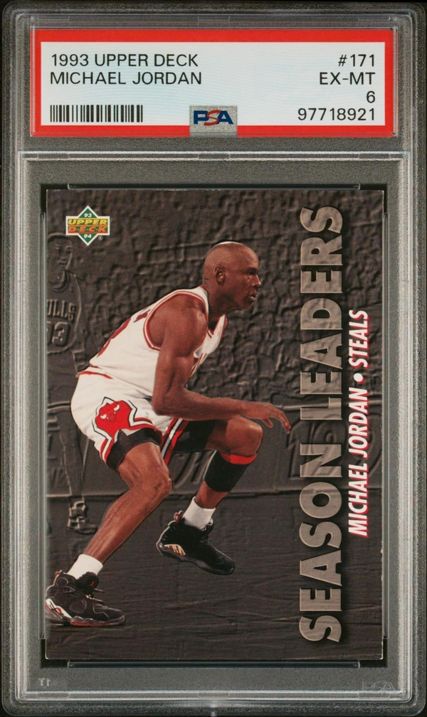 Michael Jordan 1993 Upper Deck PSA 6