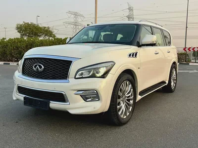 Pristine Infiniti QX80 Luxury 2016 | GCC Specs | Full Service History-0
