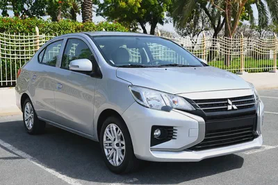0% DP - ORIGINAL PAINT - MITSUBISHI ATTRAGE 2022 - LOW MILEAGE - GCC-0