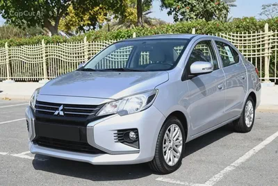0% DP - ORIGINAL PAINT - MITSUBISHI ATTRAGE 2022 - LOW MILEAGE - GCC-2