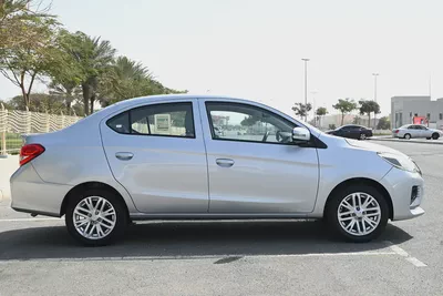 0% DP - ORIGINAL PAINT - MITSUBISHI ATTRAGE 2022 - LOW MILEAGE - GCC-5