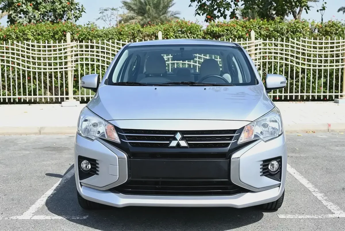 0% DP - ORIGINAL PAINT - MITSUBISHI ATTRAGE 2022 - LOW MILEAGE - GCC-1-1